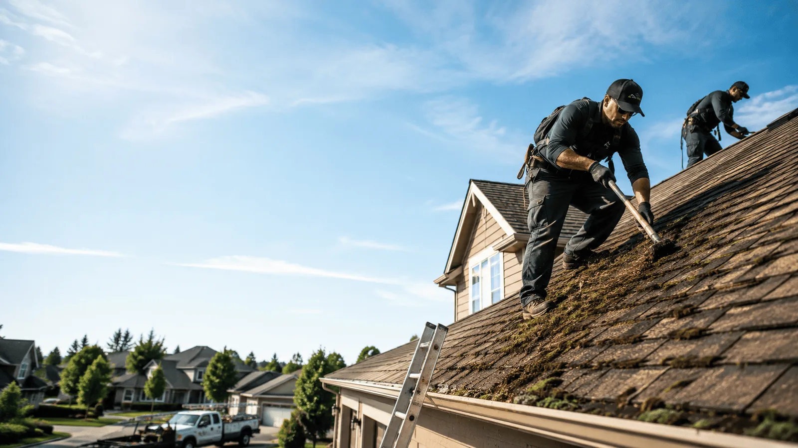 Roof Moss Removal in Vandergrift, PA near me